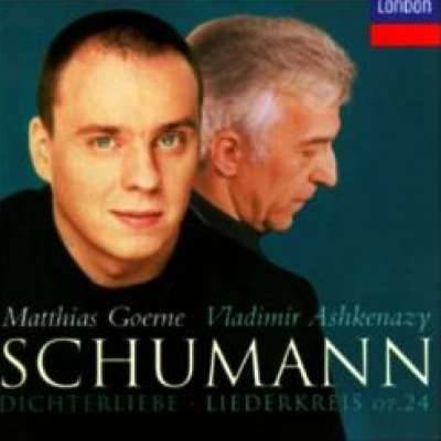 Schumann: Dichterliebe; Liederkreis, Myrthen