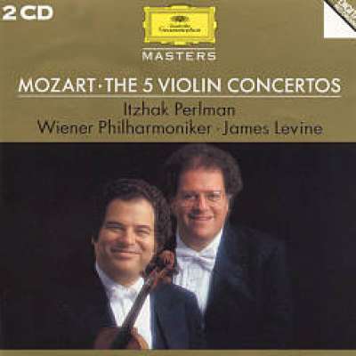 Mozart: Violin Concertos No 3 and 5 Itzhak Perlman, James Levine