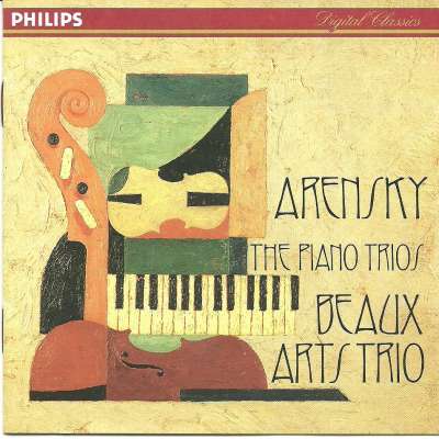 Arensky The Piano Trios