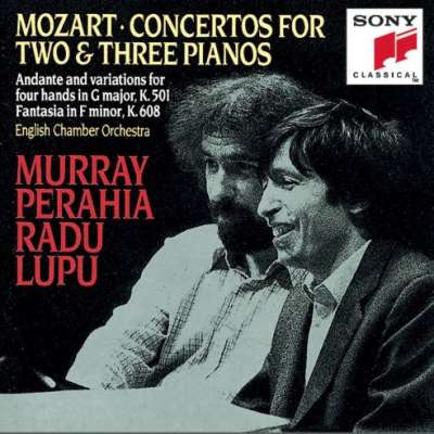 Mozart Concertos for Two and Three Pianos, Murray Perahia, Radu Lupu