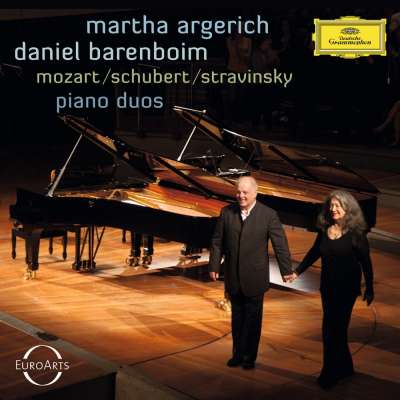 Mozart, Schubert, Stravinsky, Piano Duos, Martha Argerich, Daniel Barenboim