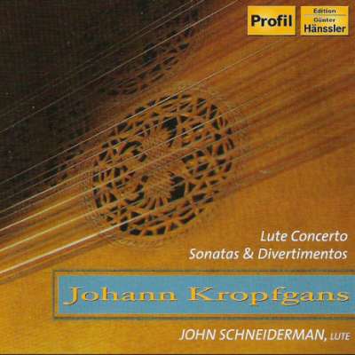 Kropfgans, Lute Concerto, Lute Sonatas And Divertimentos