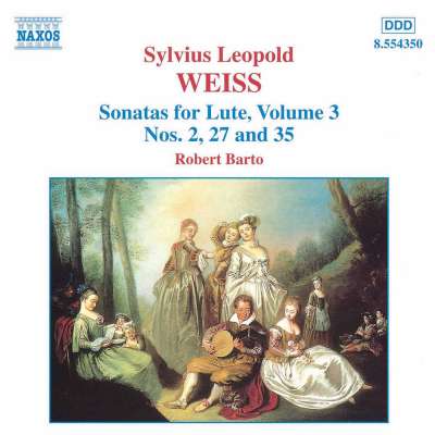 Weiss - Sonatas for Lute, Vol.3