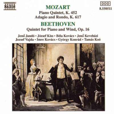Mozart - Beethoven, Piano Quintets