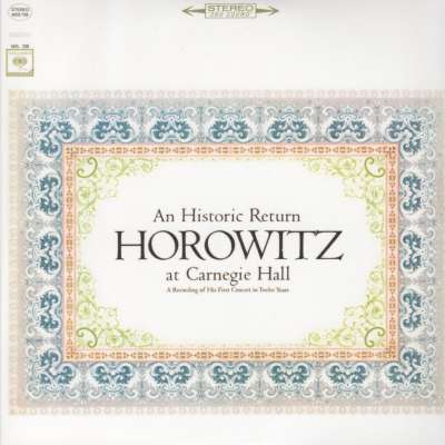 Horowitz: The Historic Return