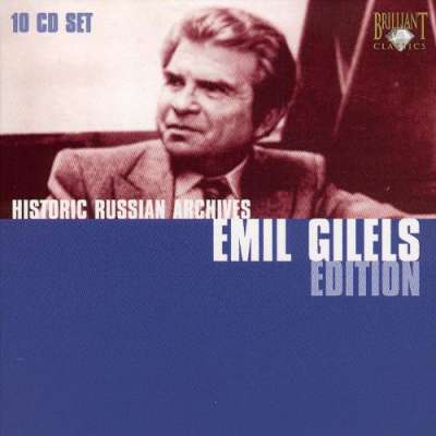Historic Russian Archives Emil Gilels Edition -10 CD Set