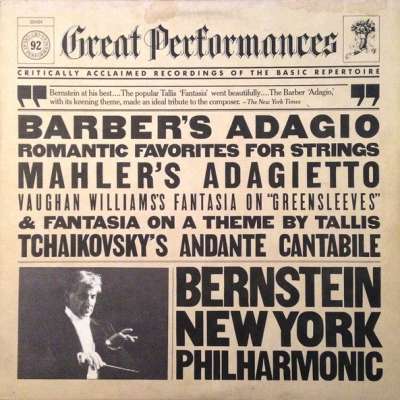 Barber's Adagio and other Romantic Favorites for Strings