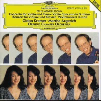 Felix Mendelssohn: Concerto Viloin And Piano - Violin Concerto In D Minor