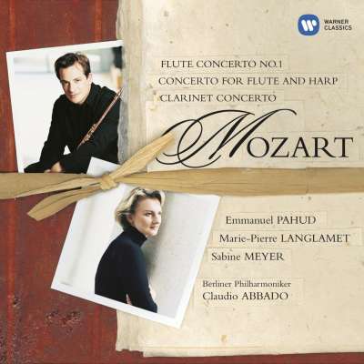 Mozart: Flute, Flute and Harp and Clarinet Concerti