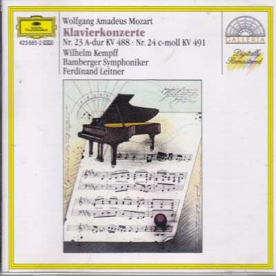 Wolfgang Amadeus Mozart Piano Concerto No. 23 and No. 24