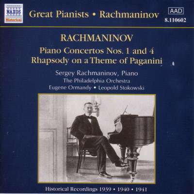 Rachmaninov: Piano Concertos Nos. 1 and 4