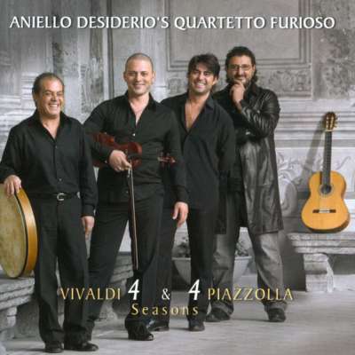 Aniello Desiderio's Quartetto Furioso ‎- Vivaldi 4 and 4 Piazzolla Seasons