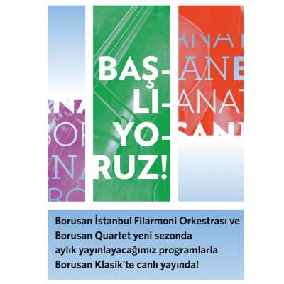 BORUSAN SANAT 2020-21 Sezon Konserleri - Borusan Oto İstinye 9.55 Salonu