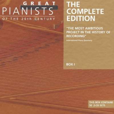 Great Pianists of the 20th Century