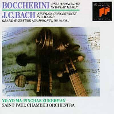 Boccherini: Cello Concerto No.9; J.C. Bach: Sinfonia Concertante, Grand Overtures