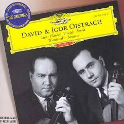 David Oistrach Und Igor Oistrach Volume I Bach - Vivaldi Violin Konzerte