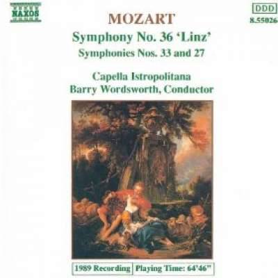 Mozart Symphonies 36 - 33
