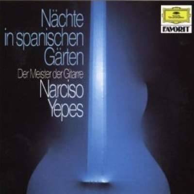 Nachte in Spanischen Garten