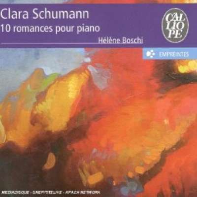 Clara Schumann : 10 Romances Pour Piano