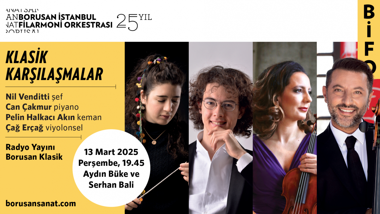 BİFO KLASİK KARŞILAŞMALAR - Canlı Radyo Yayını - 13 Mart 2025 - ZORLU PSM TURKCELL SAHNESİ
