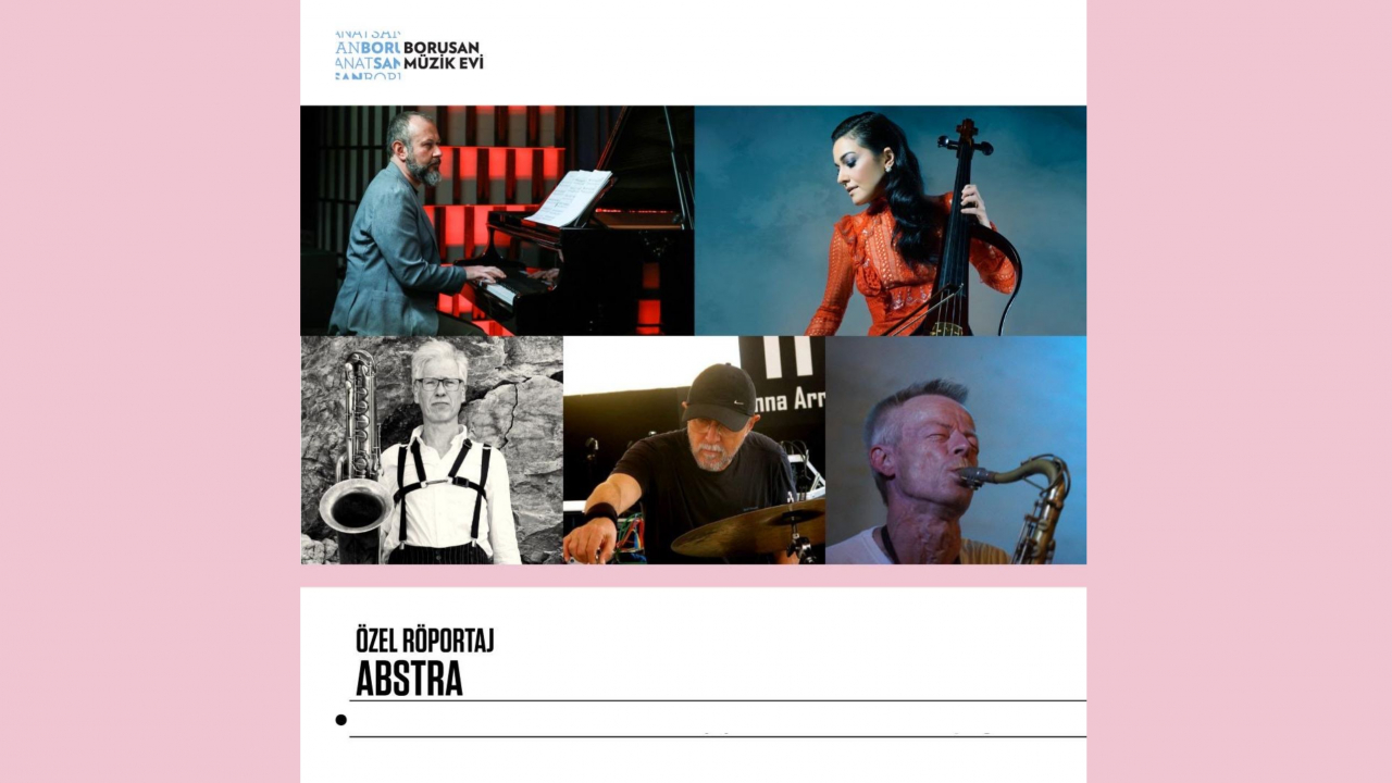 ABSTRA (Andreas Kaling, Gülşah Erol, Kaan Bıyıkoğlu, Korhan Argüden) ve Matthias Schubert (Borusan Müzik Evi, Prova, 20.01.24)