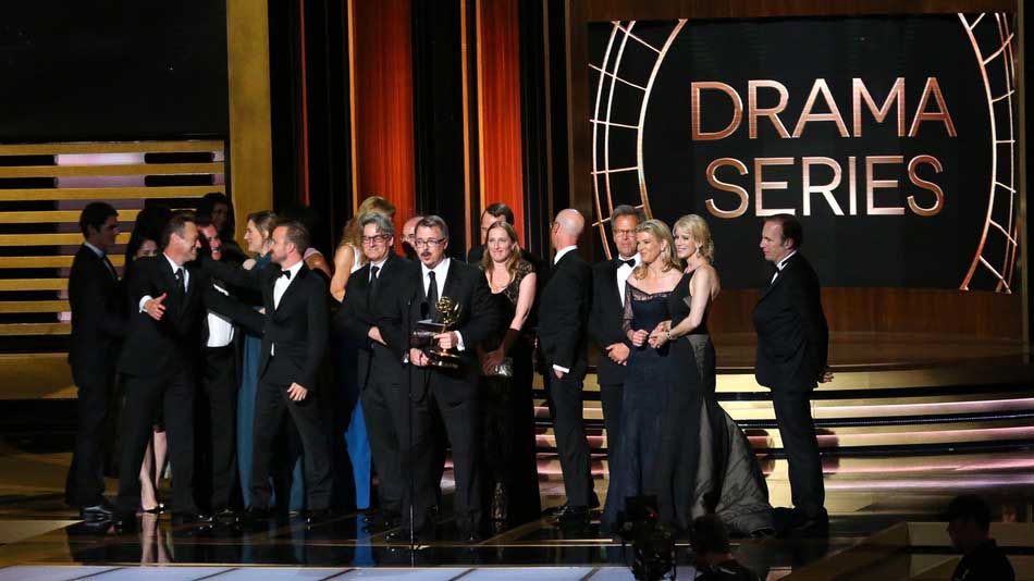 Bu yıl yine en çok ödül toplayan TV dizisi, son sezonunu tamamlayan Breaking Bad oldu. 
